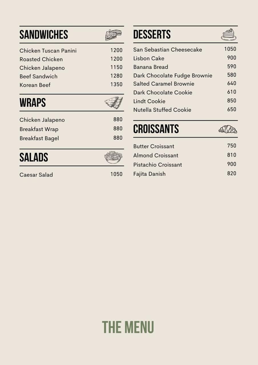 Menu page 2