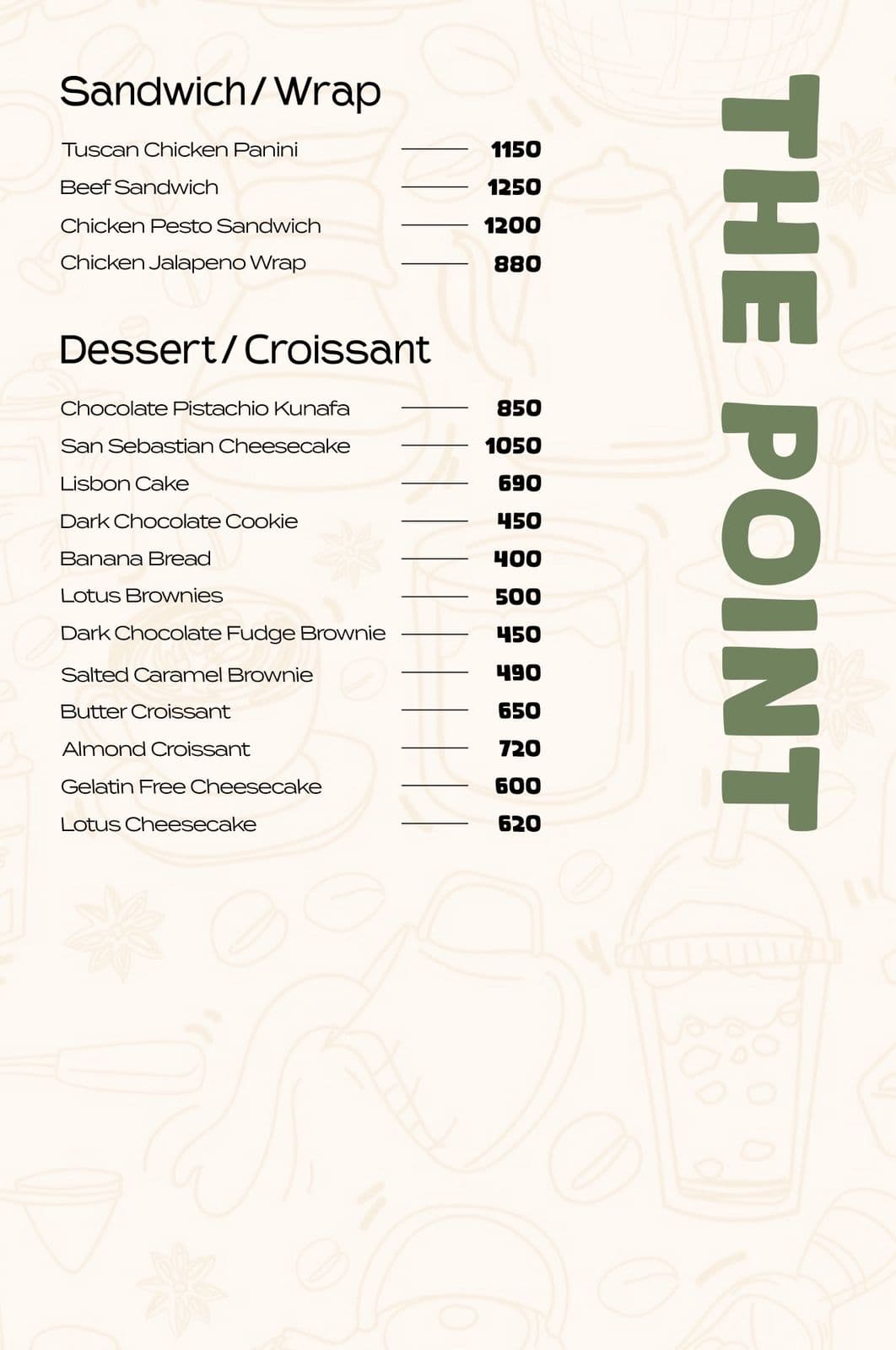 Menu page 4